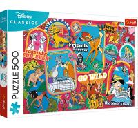 Puzzle 500 Disney: Na przestrzeni lat TREFL. Wydawca: Trefl. SmakLiter.pl Opakowanie Puzzle 500 Disney: Na przestrzeni lat TREFL