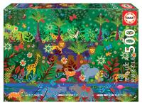 Puzzle 500 Dżungla G3. Wydawca: Educa. SmakLiter.pl Opakowanie Puzzle 500 Dżungla G3