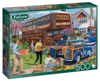 Puzzle 500 Falcon Przeprowadzka G3. Wydawca: Jumbo. SmakLiter.pl Opakowanie Puzzle 500 Falcon Przeprowadzka G3
