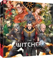 Puzzle 500 Gaming: The Witcher Nilfgaard. Wydawca: GOOD LOOT. SmakLiter.pl Opakowanie Puzzle 500 Gaming: The Witcher Nilfgaard