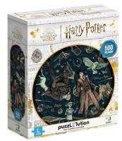 Opakowanie Puzzle 500 Harry Potter. Devoted. Legend