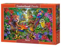 Puzzle 500 Jungle Fashion CASTOR. Wydawca: Castorland. SmakLiter.pl Opakowanie Puzzle 500 Jungle Fashion CASTOR