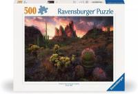 Puzzle 500 Kaktusy. Wydawca: Ravensburger. SmakLiter.pl Opakowanie Puzzle 500 Kaktusy