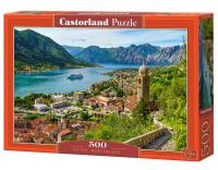 Puzzle 500 Kotor, Montenegro. Wydawca: Castorland. SmakLiter.pl Opakowanie Puzzle 500 Kotor, Montenegro