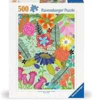 Puzzle 500 Kwiaty. Wydawca: Ravensburger. SmakLiter.pl Opakowanie Puzzle 500 Kwiaty