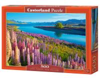 Puzzle 500 Lake Tekapo, New Zealand CASTOR. Wydawca: Castorland. SmakLiter.pl Opakowanie Puzzle 500 Lake Tekapo, New Zealand CASTOR