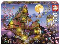 Puzzle 500 Magiczny dom. Wydawca: Educa. SmakLiter.pl Opakowanie Puzzle 500 Magiczny dom