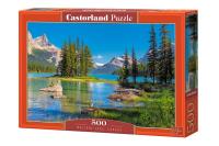Puzzle 500 Maligne Lake, Canada CASTOR. Wydawca: Castorland. SmakLiter.pl Opakowanie Puzzle 500 Maligne Lake, Canada CASTOR