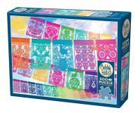 Puzzle 500 Meksykańska sztuka ludowa G3. Wydawca: Cobble Hill. SmakLiter.pl Opakowanie Puzzle 500 Meksykańska sztuka ludowa G3