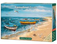 Puzzle 500 Morning at the Seaside, Magdalena Kępka. Wydawca: Castorland. SmakLiter.pl Opakowanie Puzzle 500 Morning at the Seaside, Magdalena Kępka