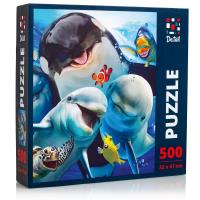 Puzzle 500 Ocean Selfie DT500-04. Wydawca: De.tail. SmakLiter.pl Opakowanie Puzzle 500 Ocean Selfie DT500-04