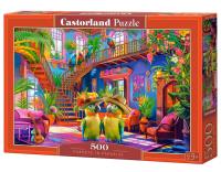 Puzzle 500 Parrots in Paradise CASTOR. Wydawca: Castorland. SmakLiter.pl Opakowanie Puzzle 500 Parrots in Paradise CASTOR