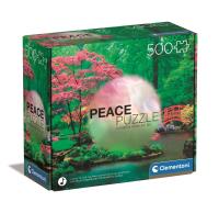 Puzzle 500 Peace Collection Raindrops Lullaby. Wydawca: Clementoni. SmakLiter.pl Opakowanie Puzzle 500 Peace Collection Raindrops Lullaby