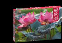 Opakowanie Puzzle 500 Pink Lotus Flowers 20012