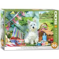 Puzzle 500 Scottie Dog Picnic 6500-5461. Wydawca: Eurographics. SmakLiter.pl Opakowanie Puzzle 500 Scottie Dog Picnic 6500-5461