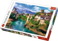 Opakowanie Puzzle 500 Stary most w Mostarze TREFL