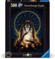 Puzzle 500 świecące - Lew. Wydawca: Ravensburger. SmakLiter.pl Opakowanie Puzzle 500 świecące - Lew
