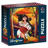 Puzzle 500 Ukrainka z wyrzutnią DT500-07. Wydawca: De.tail. SmakLiter.pl Opakowanie Puzzle 500 Ukrainka z wyrzutnią DT500-07