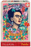 Puzzle 500 Viva La Vida, Frida Kahlo G3. Wydawca: Educa. SmakLiter.pl Opakowanie Puzzle 500 Viva La Vida, Frida Kahlo G3