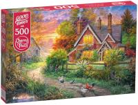Opakowanie Puzzle 500 Warmth of Home CherryPazzi 20173