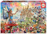 Puzzle 500 Wróżka i motyle G3. Wydawca: Educa. SmakLiter.pl Opakowanie Puzzle 500 Wróżka i motyle G3