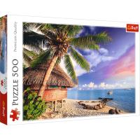 Puzzle 500 Wyspa Bora-Bora 37485. Wydawca: Trefl PAP. SmakLiter.pl Opakowanie Puzzle 500 Wyspa Bora-Bora 37485