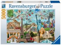 Puzzle 5000 Duże miasto. Wydawca: Ravensburger. SmakLiter.pl Opakowanie Puzzle 5000 Duże miasto