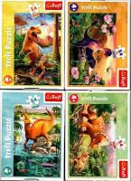 Opakowanie Puzzle 54 mini Niesamowite dinozaury 1 szt. mix 54194