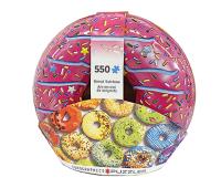 Puzzle 550 TIN Donut Rainbow  8551-5782. Wydawca: Eurographics. SmakLiter.pl Opakowanie Puzzle 550 TIN Donut Rainbow  8551-5782