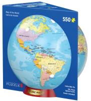 Puzzle 550 TIN Map of the World 8551-5863. Wydawca: Eurographics. SmakLiter.pl Opakowanie Puzzle 550 TIN Map of the World 8551-5863