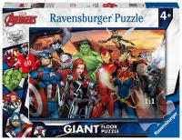 Puzzle 60 Avengers Giant. Wydawca: Ravensburger. SmakLiter.pl Opakowanie Puzzle 60 Avengers Giant