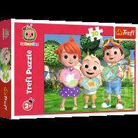 Puzzle 60 Cocomelon Bawmy się razem TREFL. Wydawca: Trefl. SmakLiter.pl Opakowanie Puzzle 60 Cocomelon Bawmy się razem TREFL