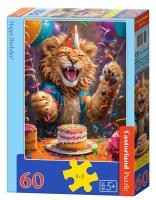 Puzzle 60 Happy Birthday! CASTOR. Wydawca: Castorland. SmakLiter.pl Opakowanie Puzzle 60 Happy Birthday! CASTOR