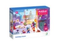 Puzzle 60 Holiday town. Wydawca: Dodo. SmakLiter.pl Opakowanie Puzzle 60 Holiday town