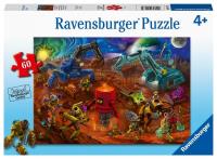 Puzzle 60 Kosmiczne maszyny. Wydawca: Ravensburger. SmakLiter.pl Opakowanie Puzzle 60 Kosmiczne maszyny