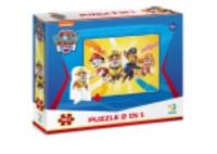 Puzzle 60 Paw Patrol with charater figure. Wydawca: Dodo. SmakLiter.pl Opakowanie Puzzle 60 Paw Patrol with charater figure