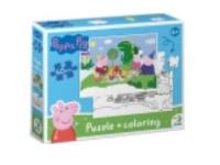 Puzzle 60 Peppa Pig 2 in 1. Wydawca: Dodo. SmakLiter.pl Opakowanie Puzzle 60 Peppa Pig 2 in 1