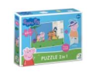 Opakowanie Puzzle 60 Peppa Pig with charater figure