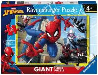 Puzzle 60 Spiderman Giant. Wydawca: Ravensburger. SmakLiter.pl Opakowanie Puzzle 60 Spiderman Giant