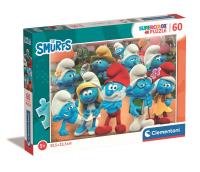 Opakowanie Puzzle 60 Super Kolor Smurfs Puffi