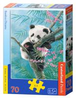 Puzzle 70 Bamboo Dreams CASTOR. Wydawca: Castorland. SmakLiter.pl Opakowanie Puzzle 70 Bamboo Dreams CASTOR