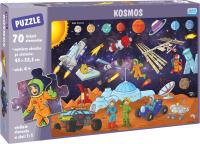 Puzzle 70 Kosmos. Wydawca: Jako. SmakLiter.pl Opakowanie Puzzle 70 Kosmos