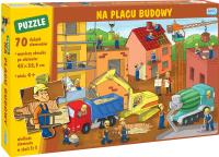Puzzle 70 Na placu budowy. Wydawca: Jako. SmakLiter.pl Opakowanie Puzzle 70 Na placu budowy
