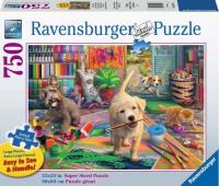 Opakowanie Puzzle 750 Słodcy artyści