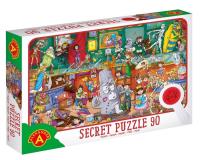 Puzzle 90 obserwacyjne z lupą - Muzeum ALEX. Wydawca: Alexander. SmakLiter.pl Opakowanie Puzzle 90 obserwacyjne z lupą - Muzeum ALEX