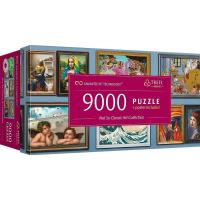 Opakowanie Puzzle 9000 Not So Classic Art Collection TREFL