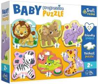 Opakowanie Puzzle Baby Progressive - Safari TREFL