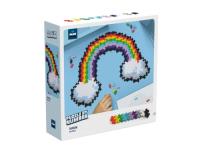 Puzzle by Number Tęcza 500. Wydawca: PLUS-PLUS. SmakLiter.pl Opakowanie Puzzle by Number Tęcza 500