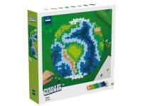 Puzzle by Number Ziemia 800. Wydawca: PLUS-PLUS. SmakLiter.pl Opakowanie Puzzle by Number Ziemia 800