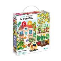 Puzzle Co rośnie w ogródku CzuCzu. Wydawca: Bright Junior Media Justyna Han. SmakLiter.pl Opakowanie Puzzle Co rośnie w ogródku CzuCzu